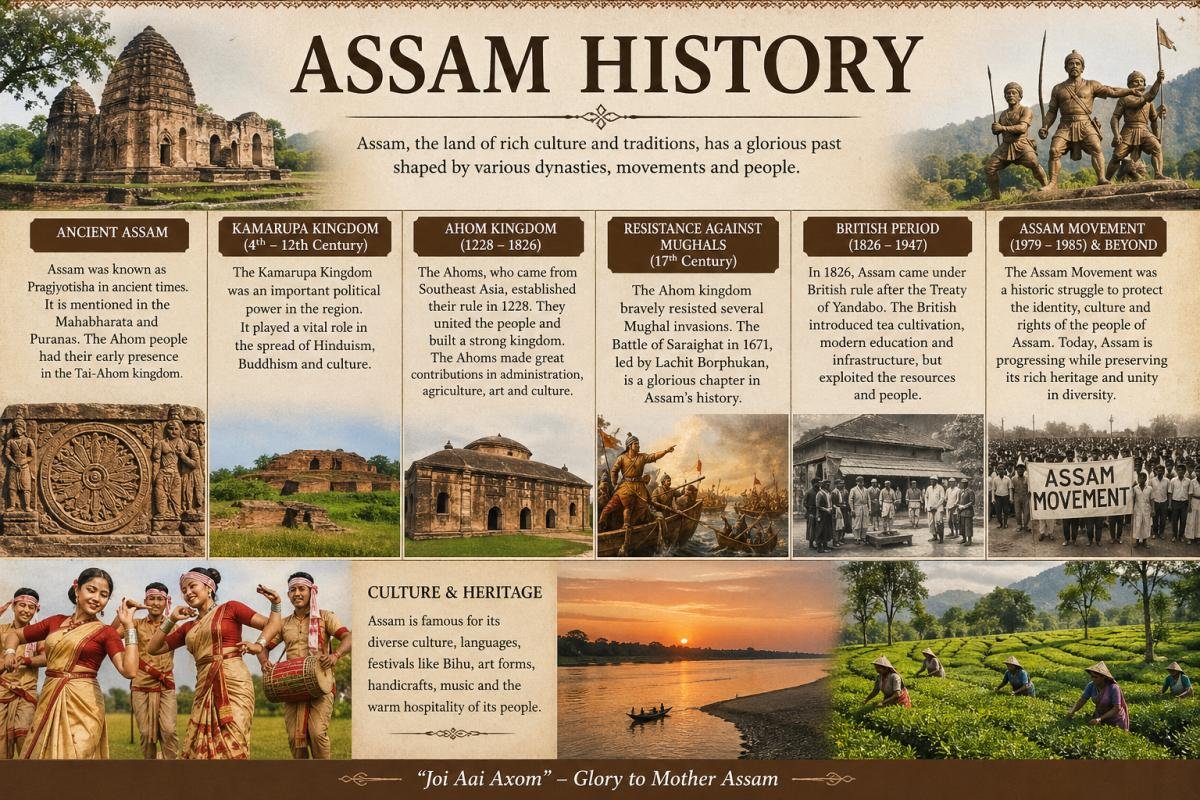 Comprehensive Assam History part 1